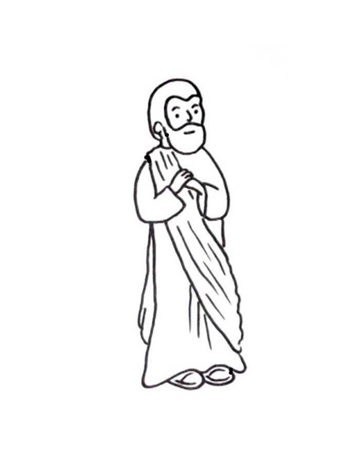 Saint Joseph Saint Joseph Coloring Page