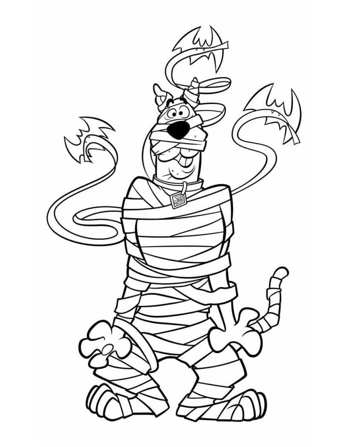 Scooby Doo Book Pdf Coloring Page