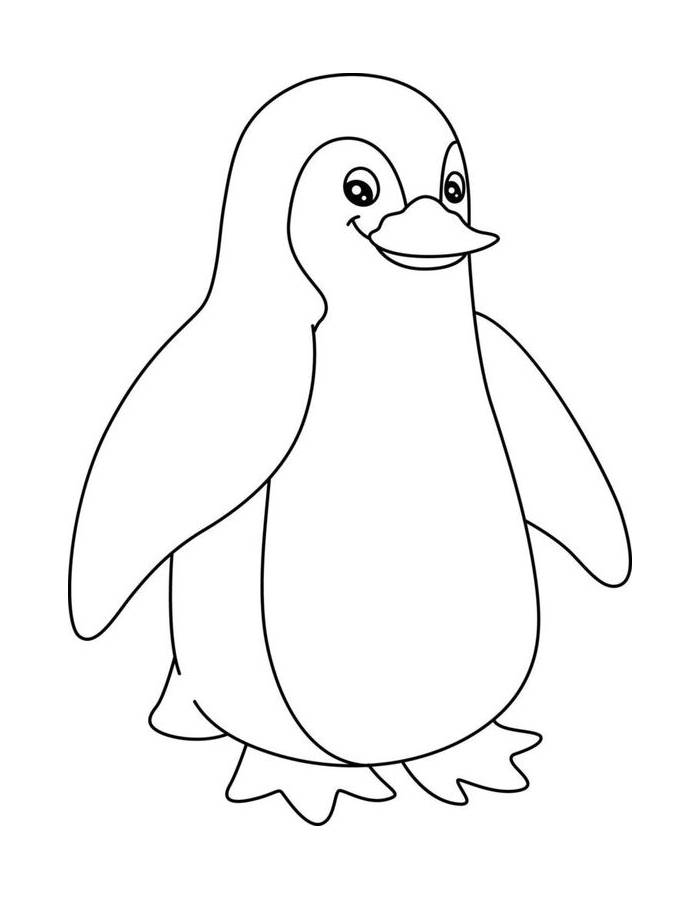 Sheets Of Penguins Coloring Page