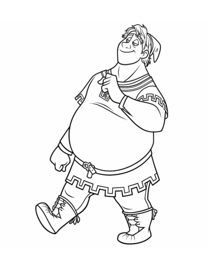 Simon Wish Coloring Page