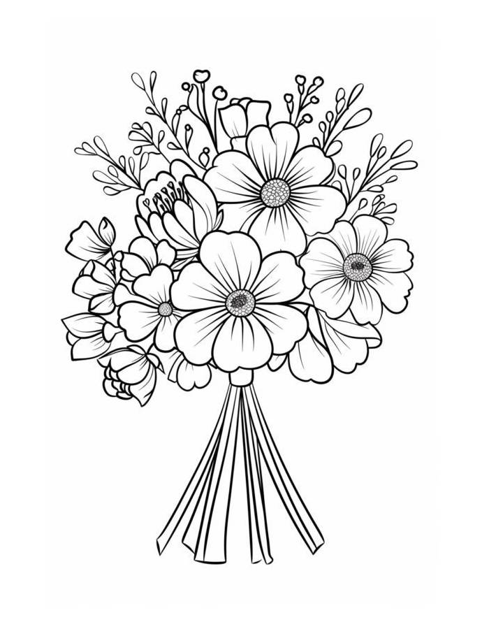 Simple Bouquet Of Flowers