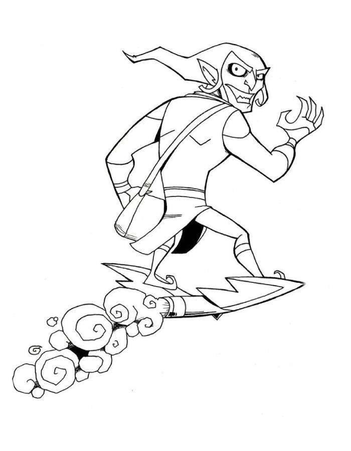 Simple Green Goblin For Kids