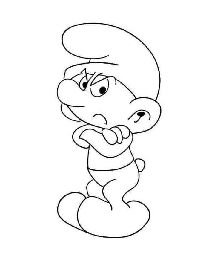 Simple The Smurfs Art