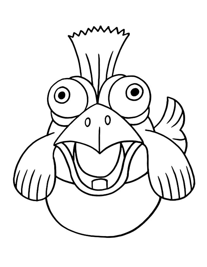 Smallfry Splatoon Coloring Page