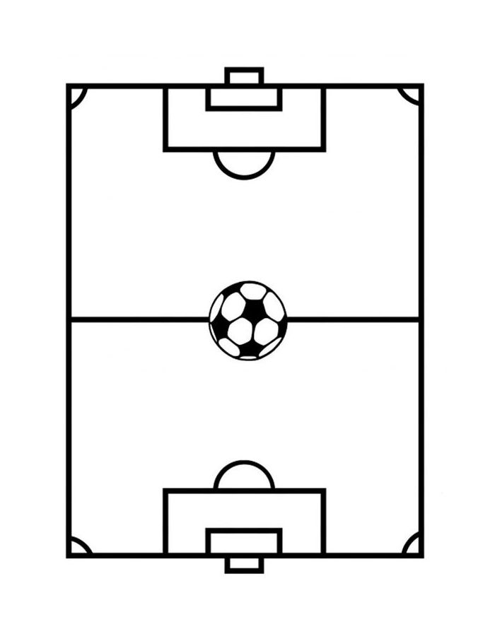 Soccer Pictures To Print And Color Coloring Page