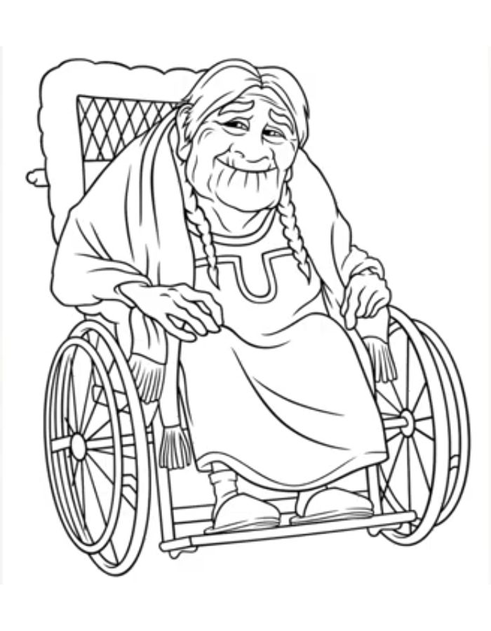 Socorro Rivera Mama Coco From Movie Coco Coloring Page