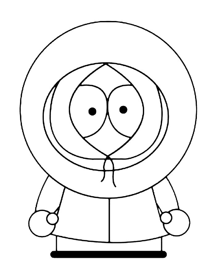 South Park  coloring page