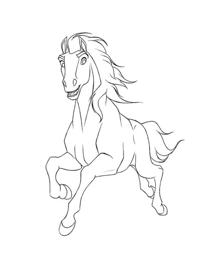 Spirit Outline Coloring Page