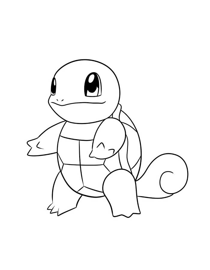 Squirtle Pokemon Drawing