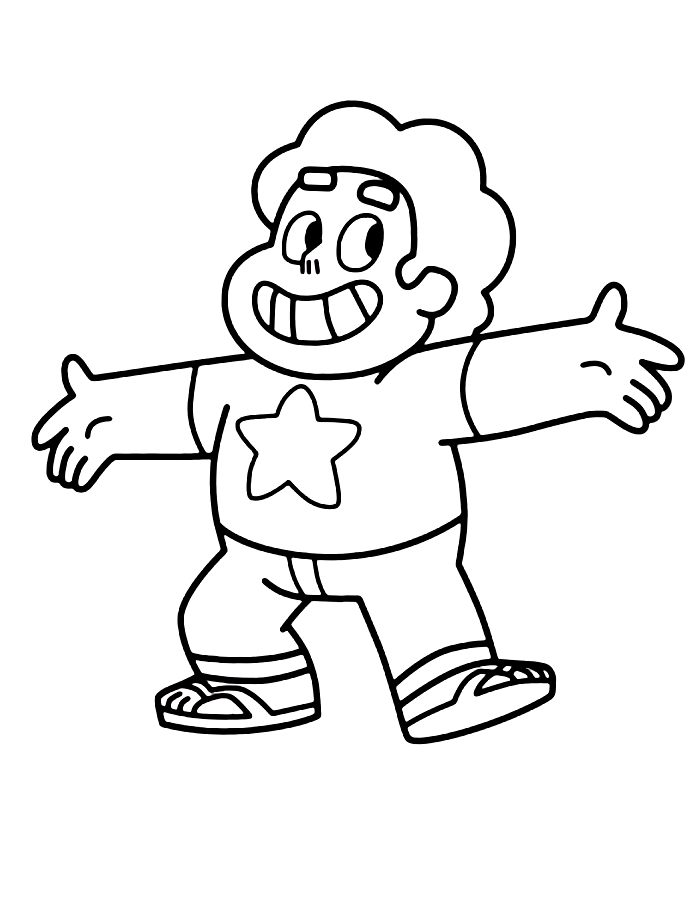 Steven Universe  coloring page