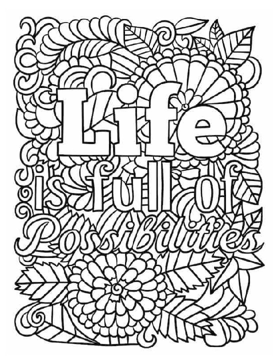 Stress Relief Printable