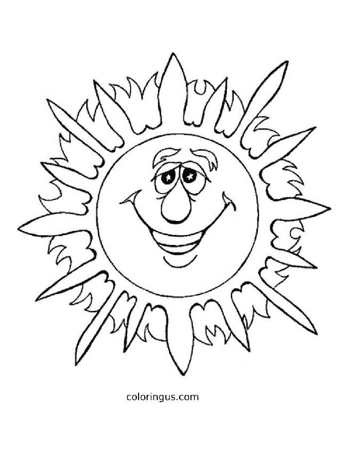 Summer Coloring Pages