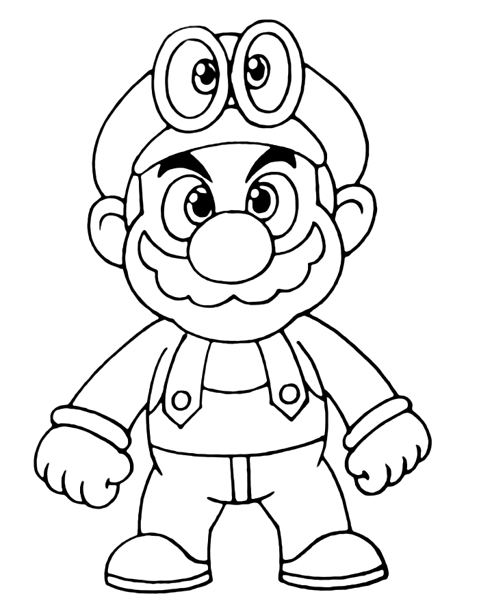 Mario Coloring Pages (Free Printable PDF)