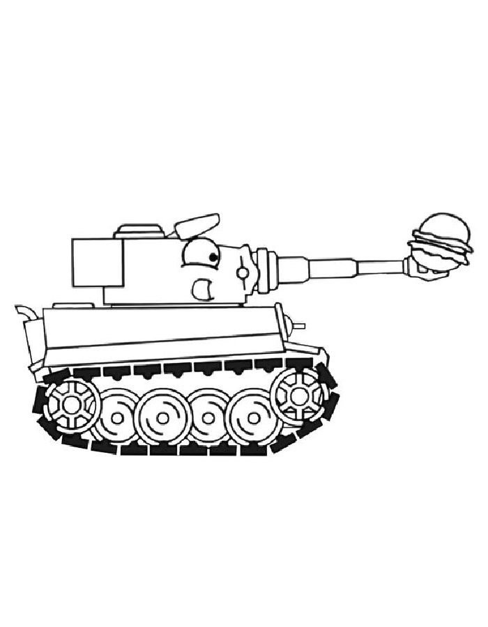 Tank Cartoon