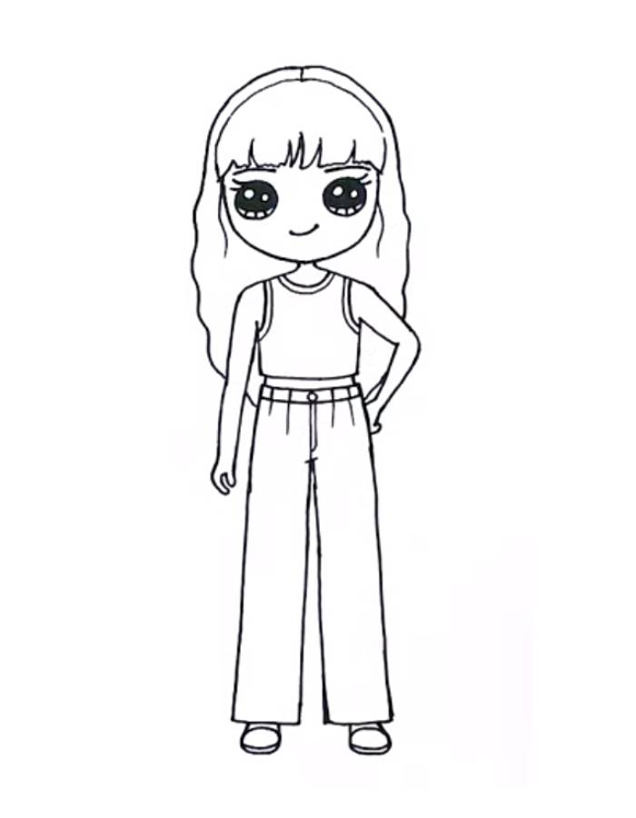 Taylor Swift Midnights Lavender Haze Coloring Page