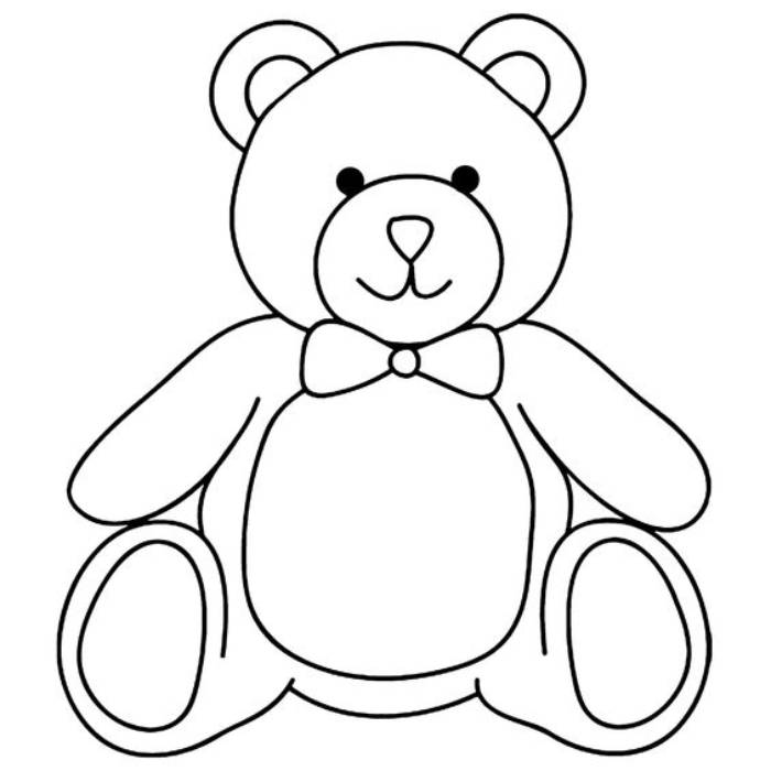 Teddy Bear Coloring Pages (Free Printable PDF Sheets)