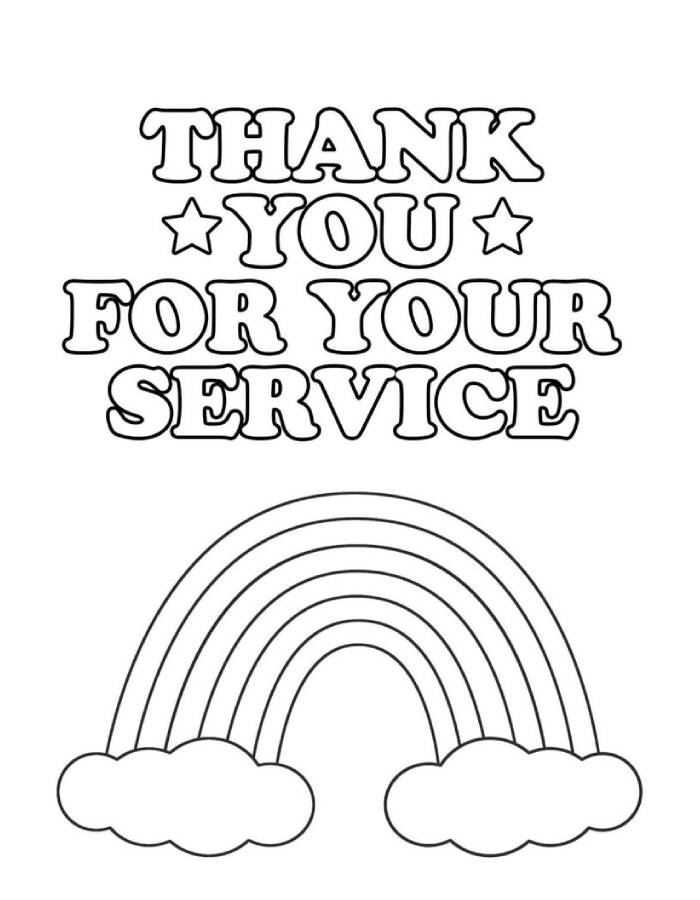 Thank You Simple Outline For Kids Thank You Simple Outline For Kids Coloring Page