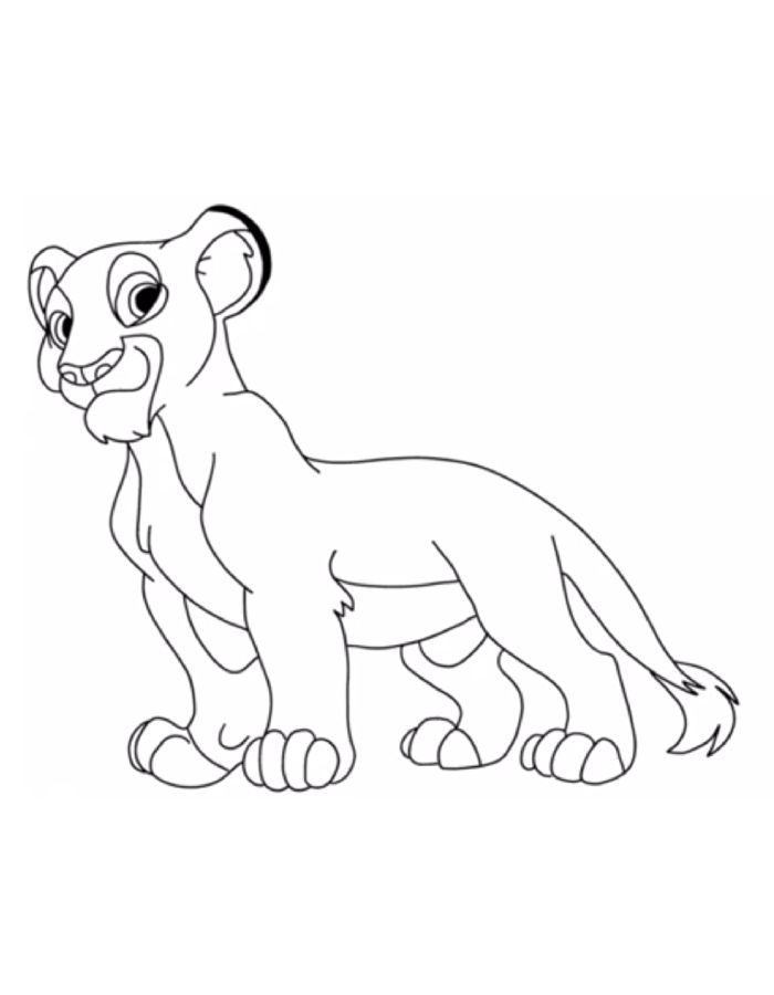 The Lion Guard Nala Coloring Page