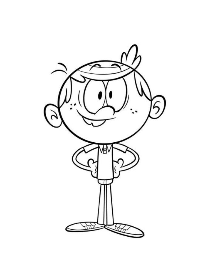 The Loud House Coloring Page