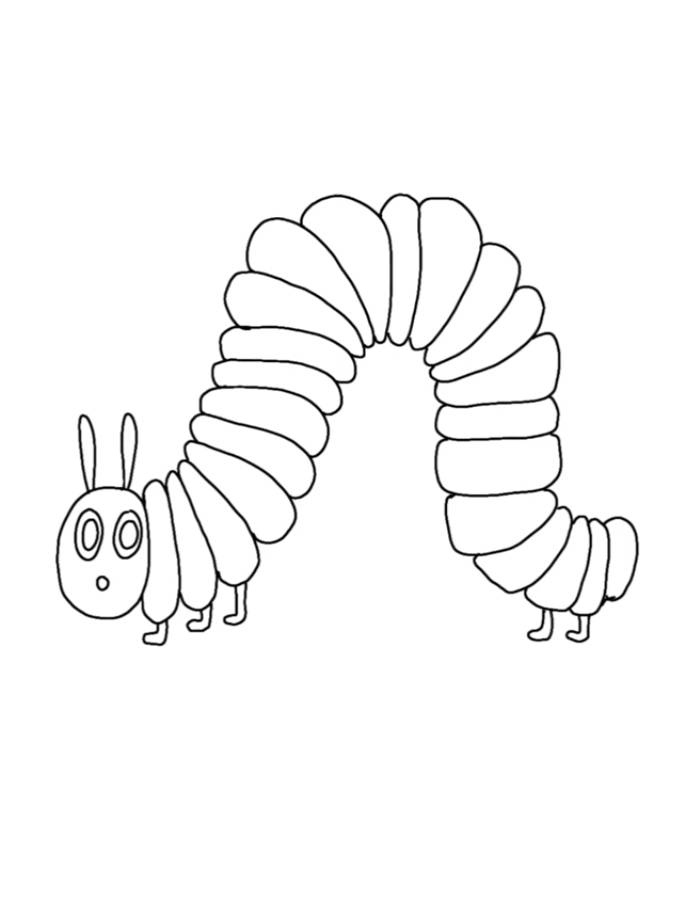 The Very Hungry Caterpillar Art For Kids