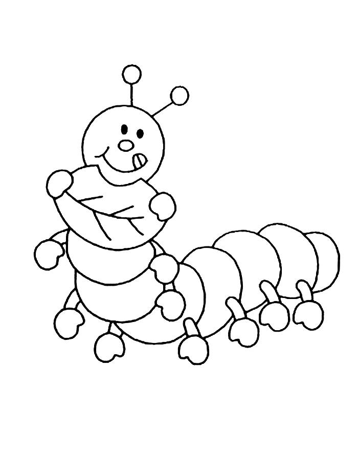 The Very Hungry Caterpillar Printable Picture 