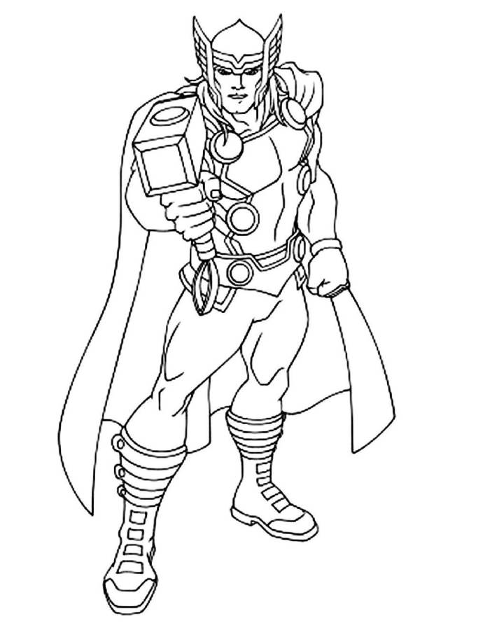 Thor Printable Pdf For Kids