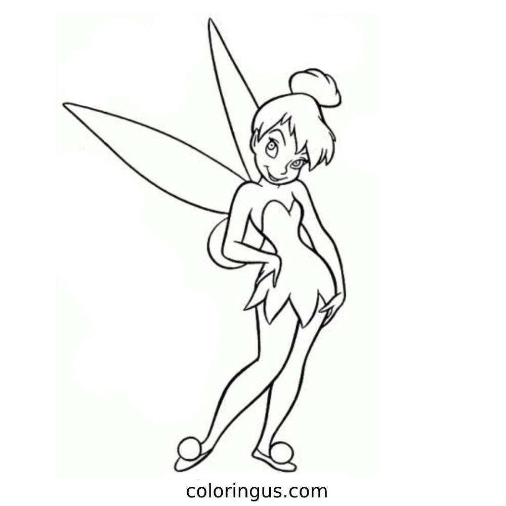 Fairy Coloring Pages (Free Printable PDF Sheets)