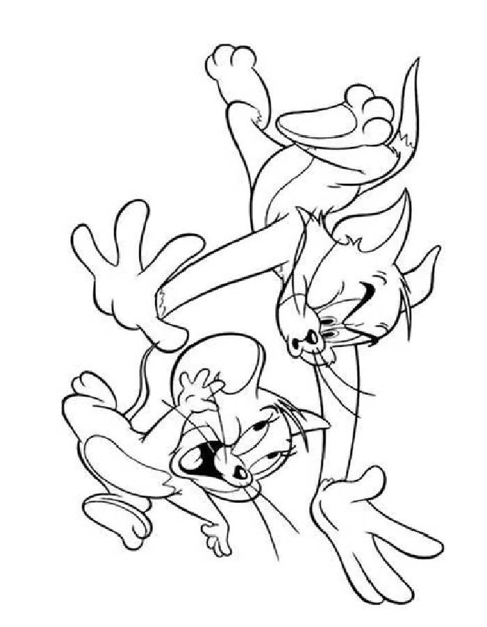 Episode Tom & Jerry Coloring Page