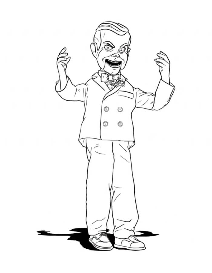 Toy Story 4 Slappy Speed Drawing Coloring Page