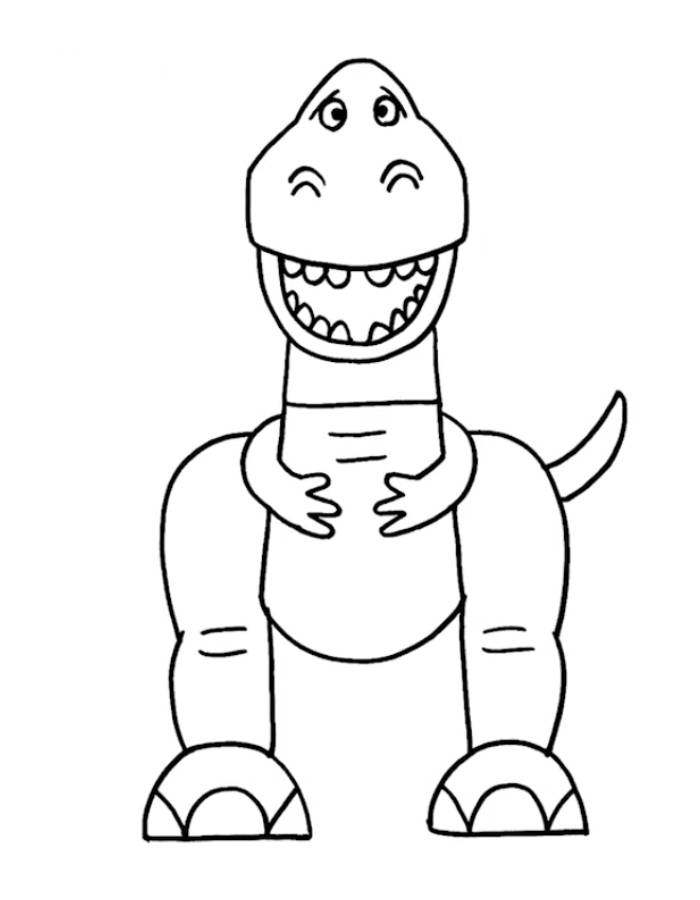 Toy Story To Color Coloring Page