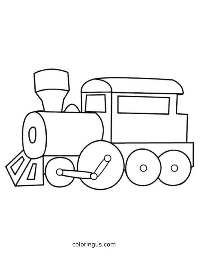 Train Coloring Pages