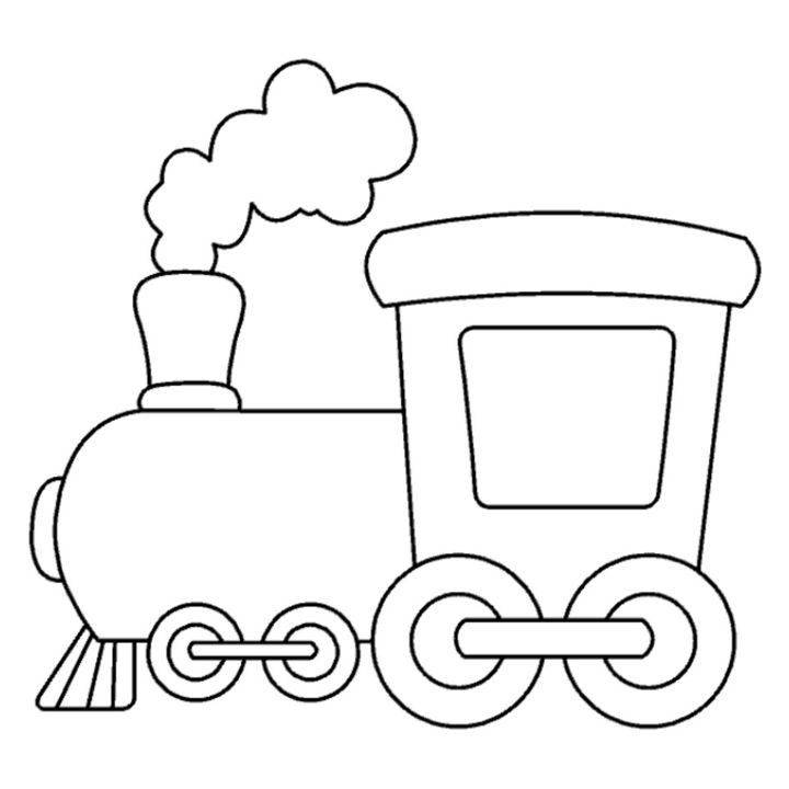 Train Coloring Pages (Free Printable PDF)