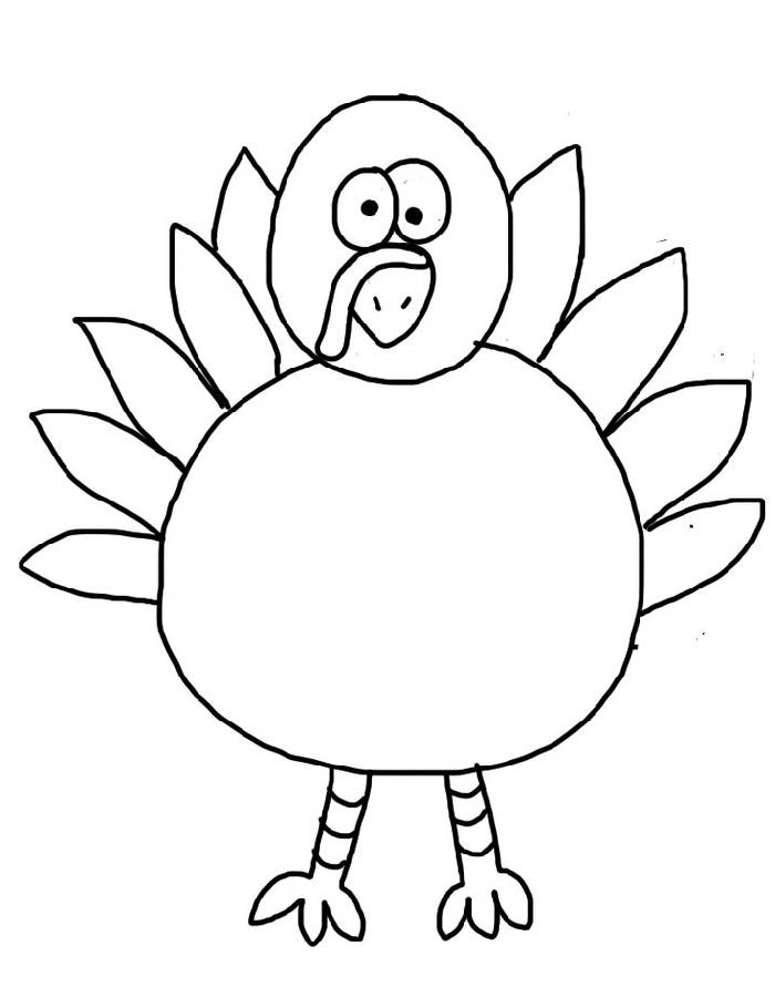 Turkey In Disguise Coloring Page