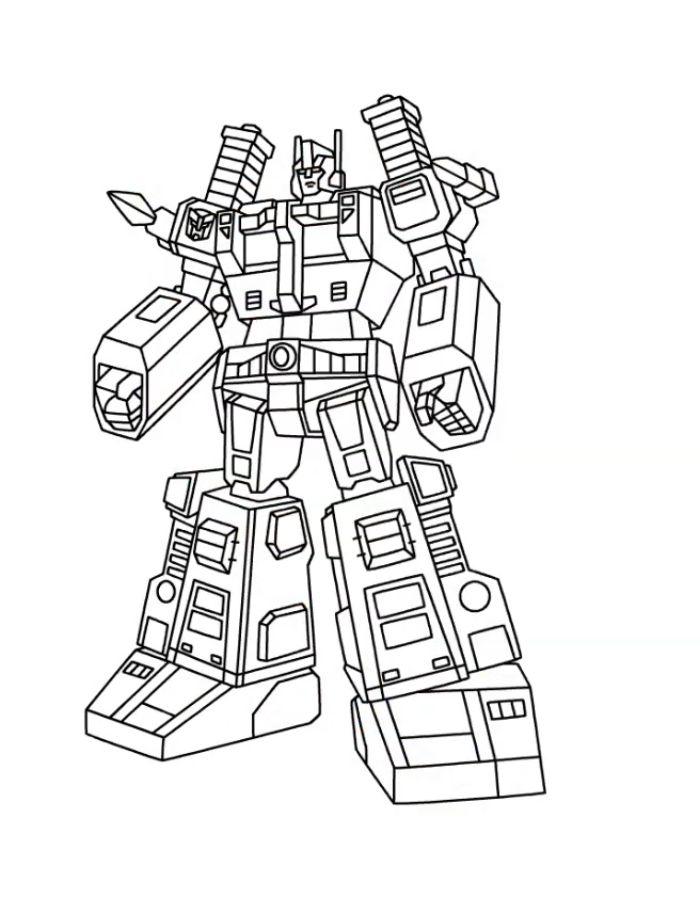 Ultra Magnus Coloring Page