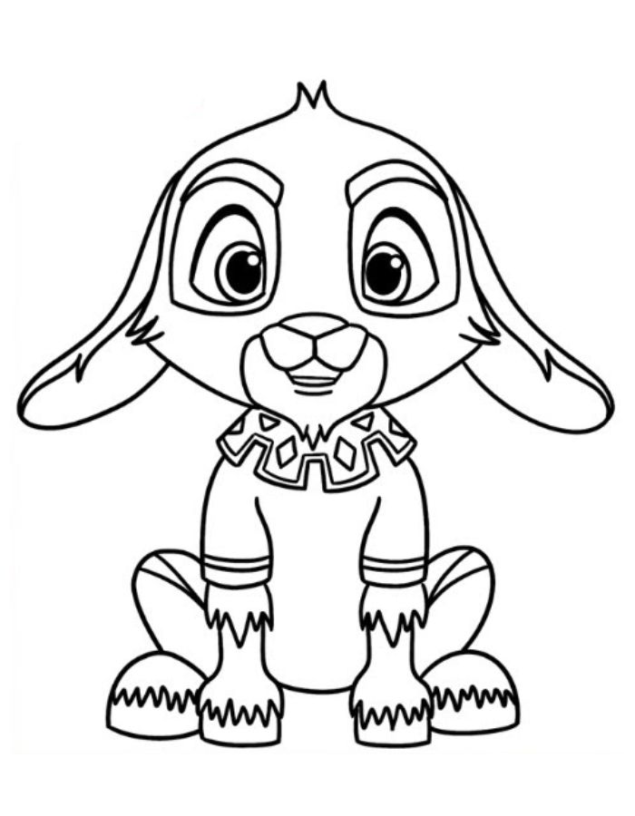 Valentino Wish Coloring Page