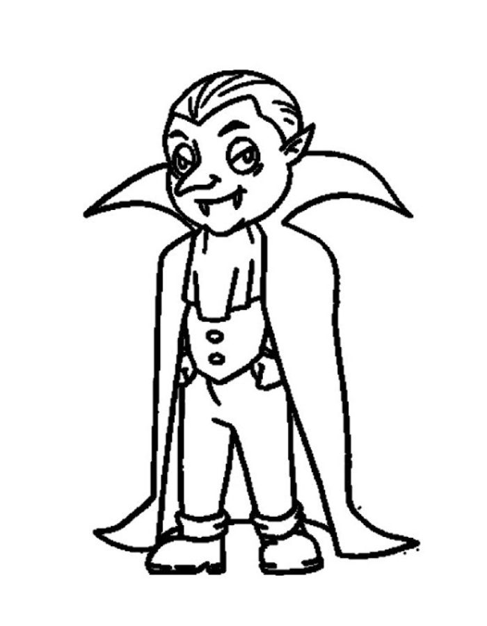 Vampire  coloring page