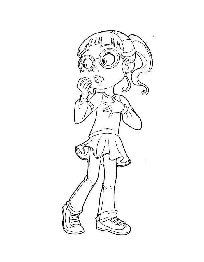 Vampirina Bridget Drawing