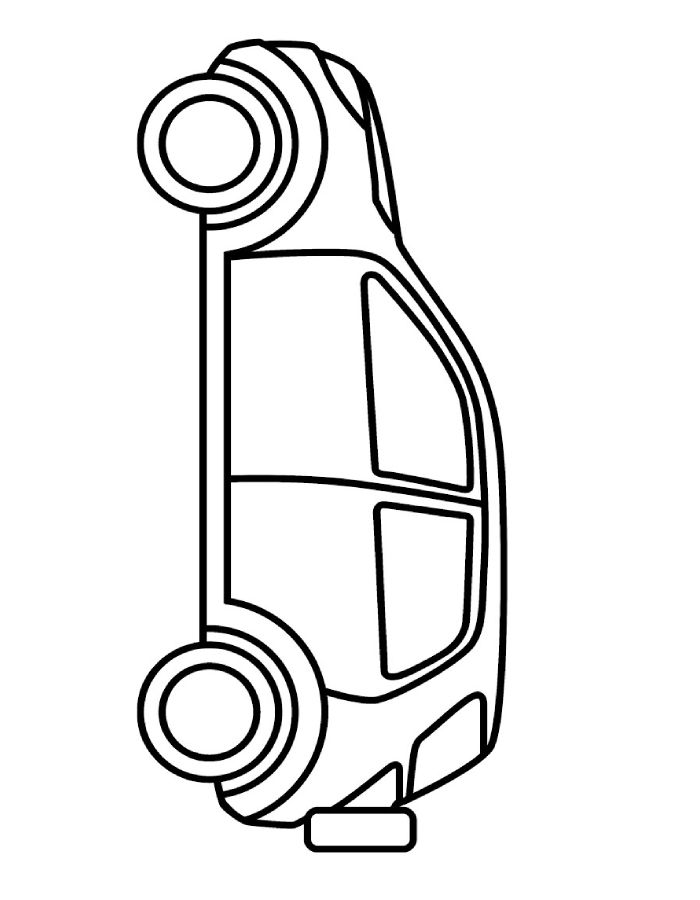 Very Easily Car Line Art Very Easily Car Line Art Coloring Page