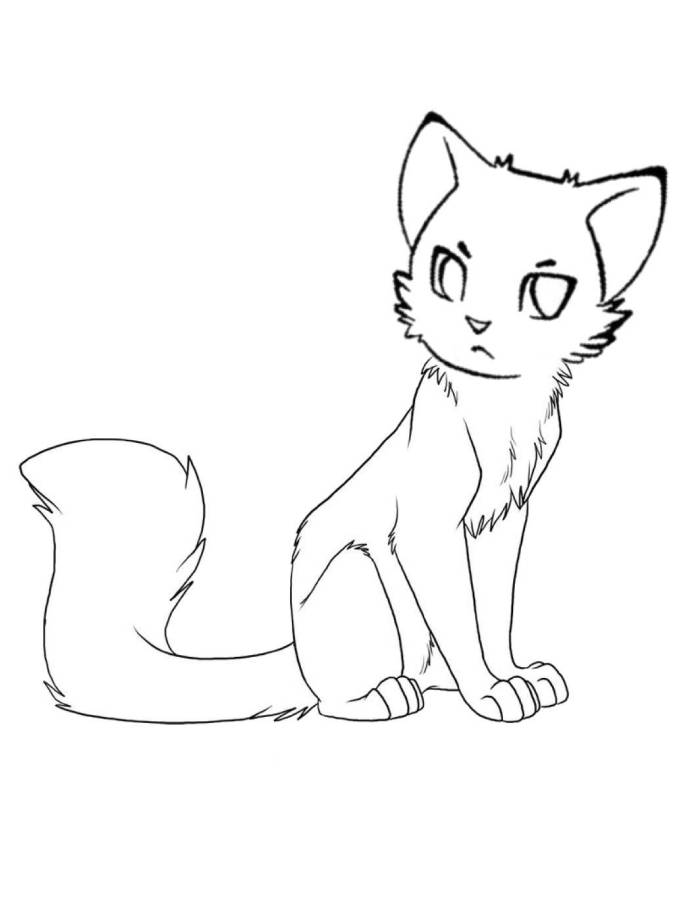 Warrior Cats coloring page