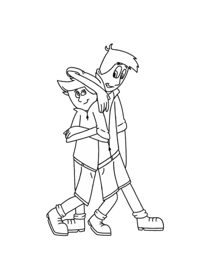 Wild Kratts Pictures To Color Wild Kratts Pictures To Color Coloring Page