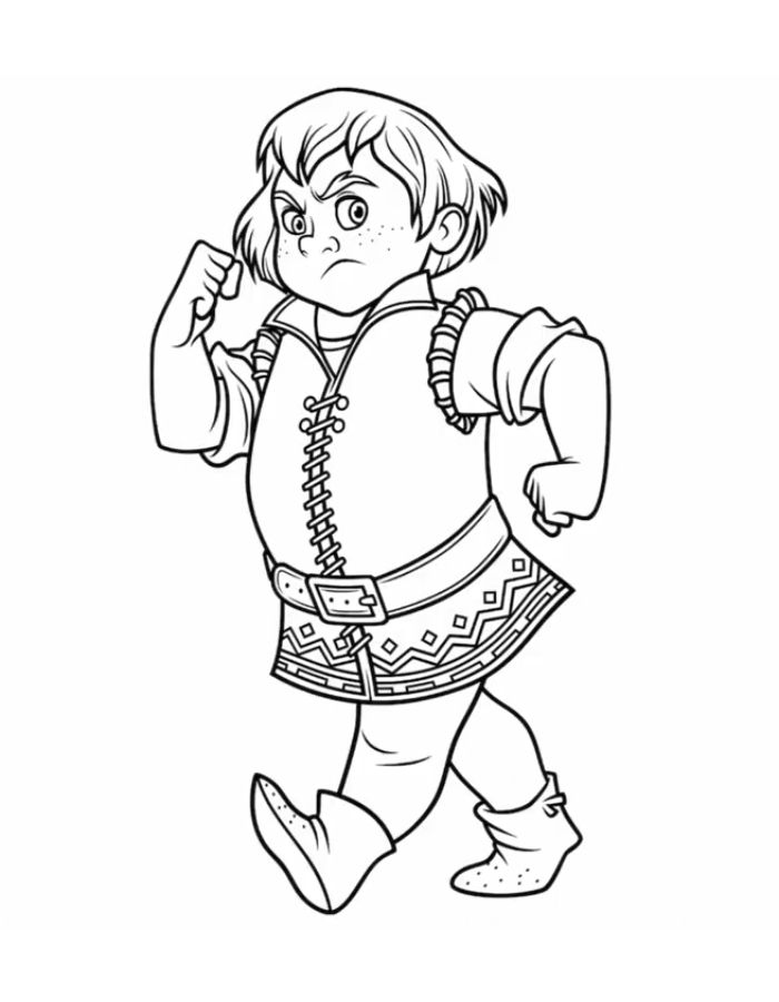 Wish Gabo Coloring Page