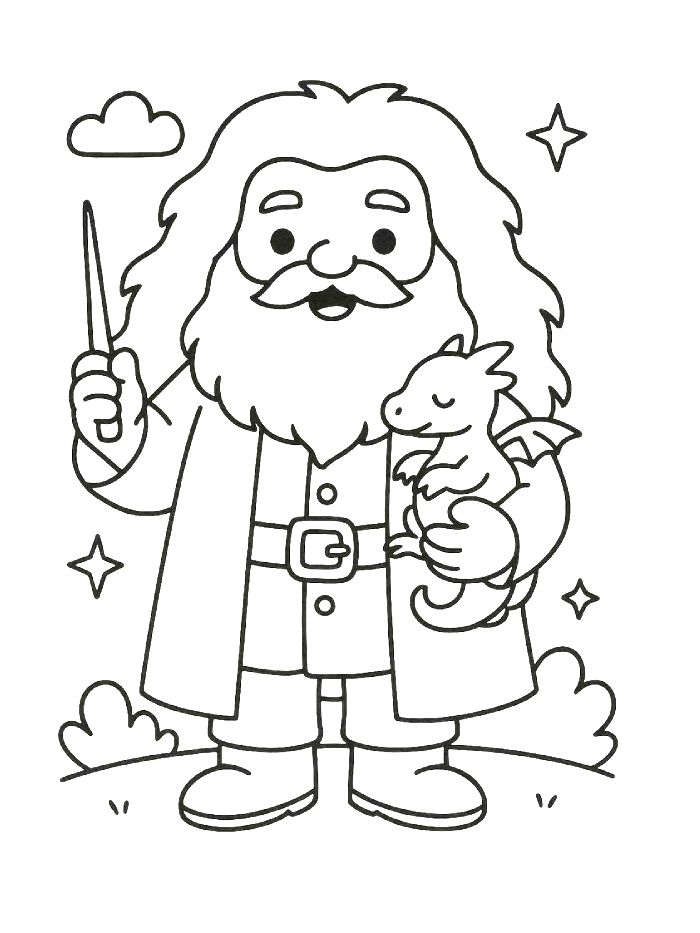 Wizard Cartoon