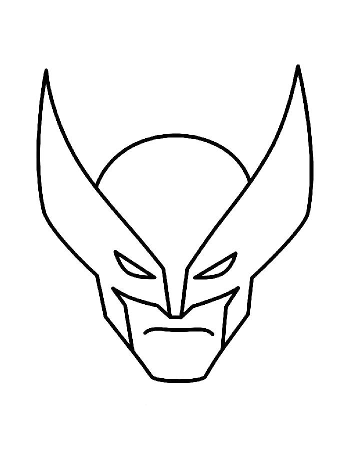 Wolverine X-men Marvel Coloring Page