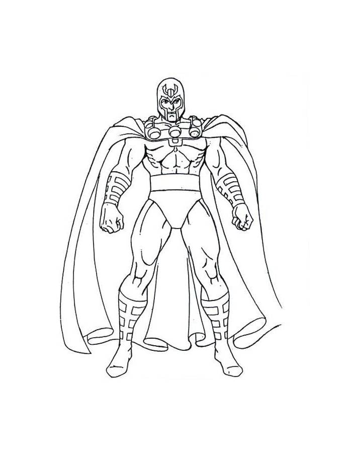 X Men Books Coloring Page