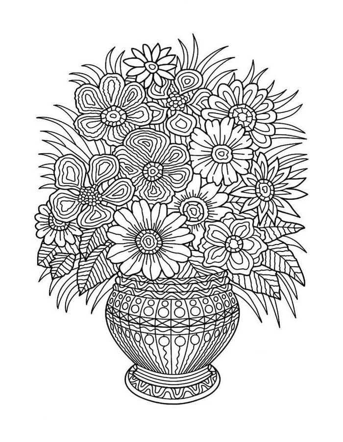 Zen For Adults Coloring Page