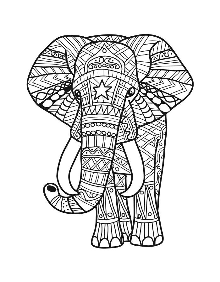 Zentangle Pictures To Color Coloring Page