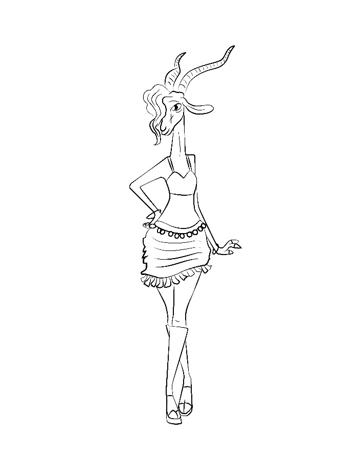 Zootopia Gazelle
